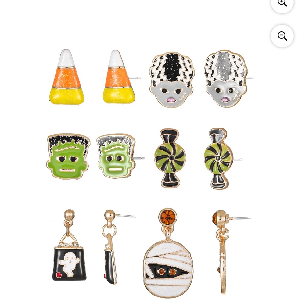 đHalloween Earring Set - Multicolor - Picture 1 of 4